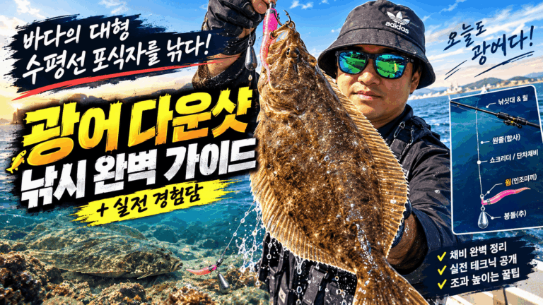 광어 다운샷